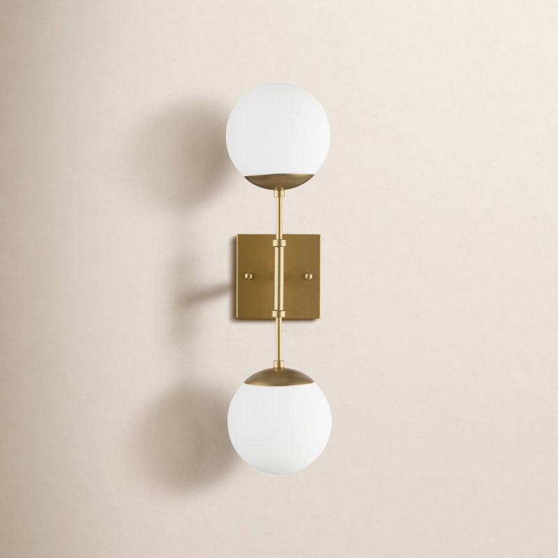 Benton Wall Scone, Brushed Gold