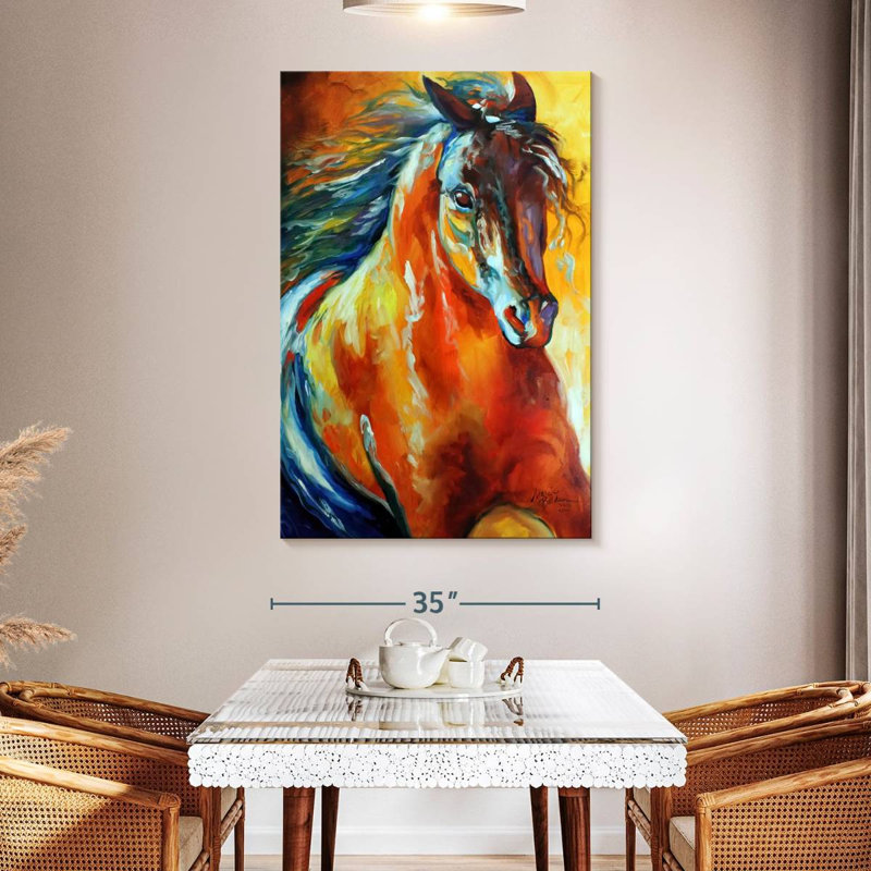 Brampt Thunder Magic, 51" H x 34" W