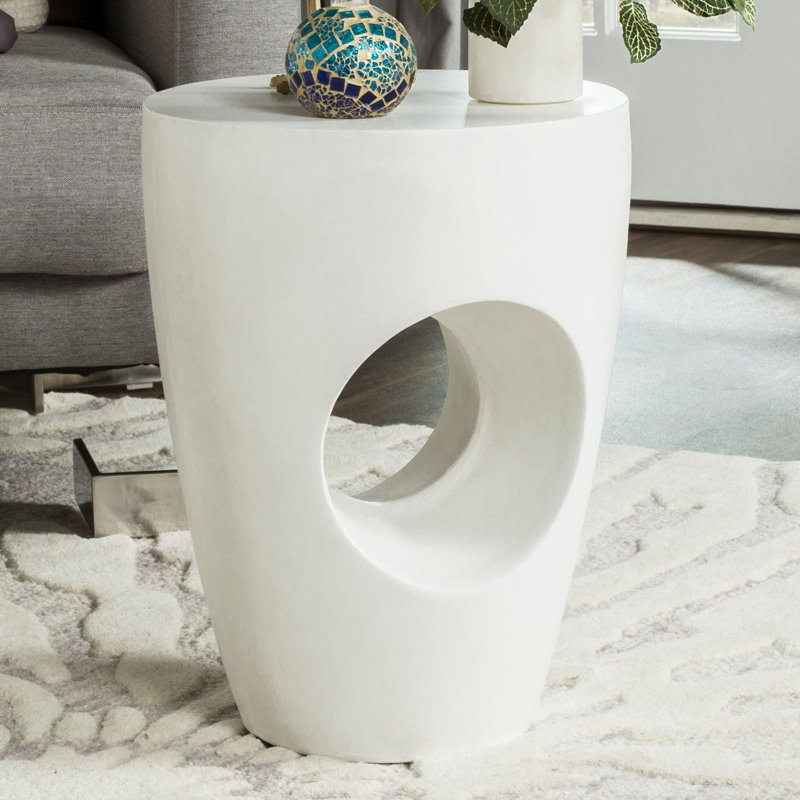 Pinkham Side Table, Ivory