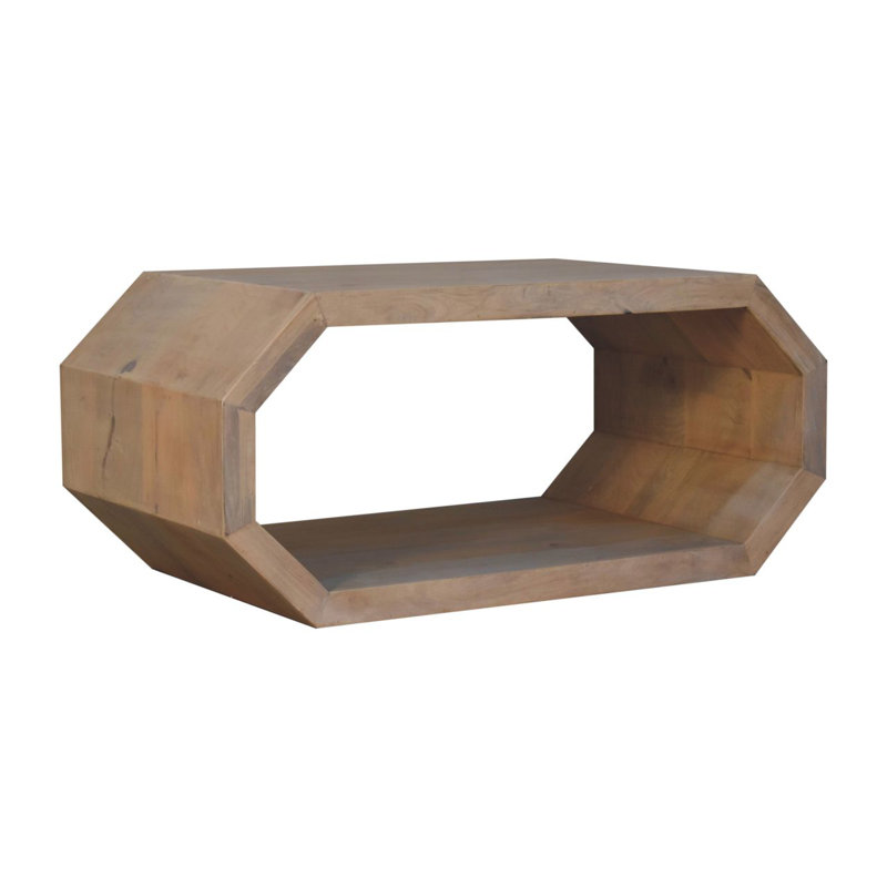 Table basse hexagonale en marbre
