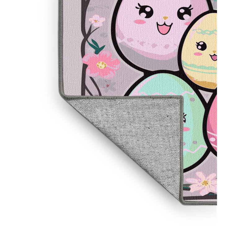 Le tapis des Fêtes de Pâques Printemps Aisle®, Rectangulaire 2 pi x 3 pi
