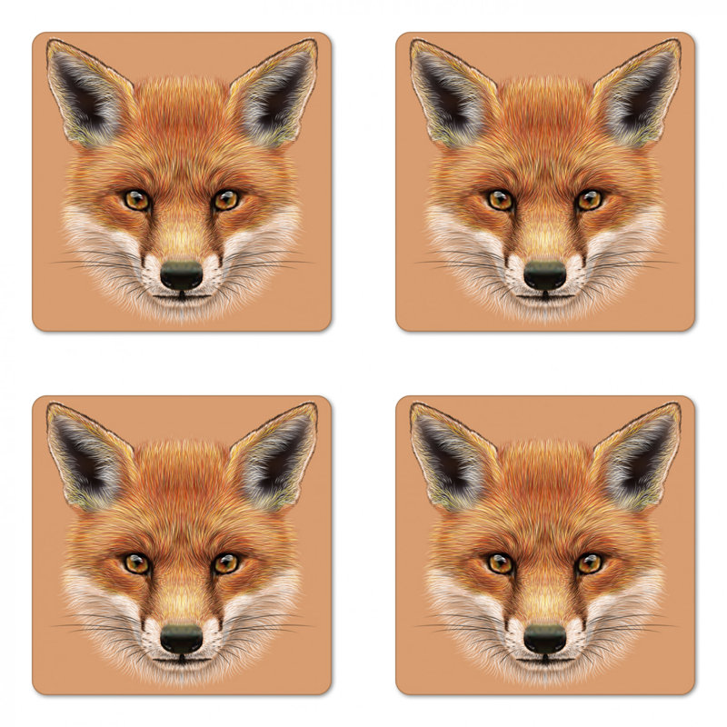 Square 4 Piece Coaster Set