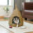 Maude Geometric Willow Pet Bed