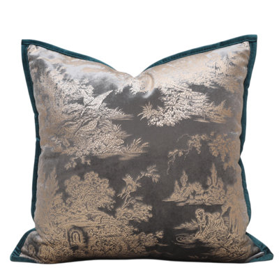 Velvet Throw Pillow Cover