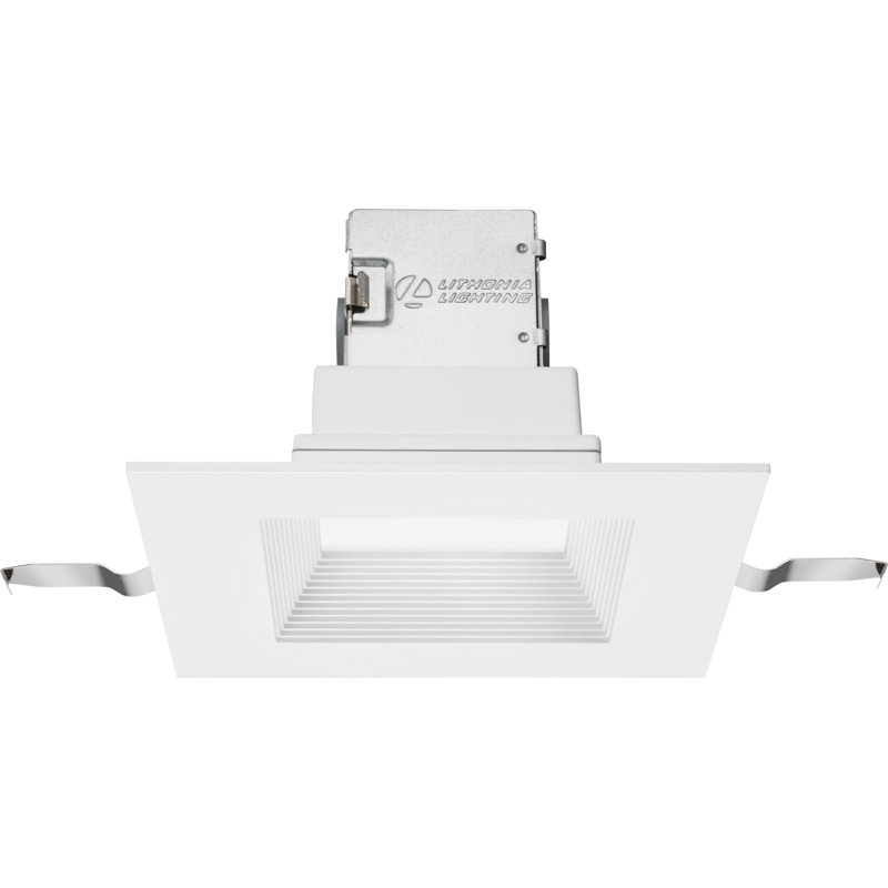 Matte White Aluminum 4" LED Indoor/Outdoor Recessed Lighting Kit