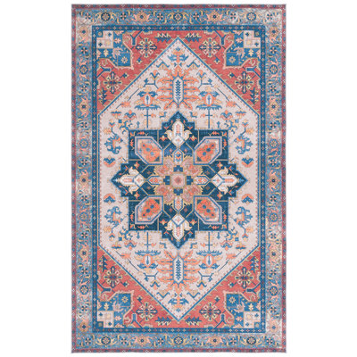 Alisha Area Rug with Non-Slip Backing