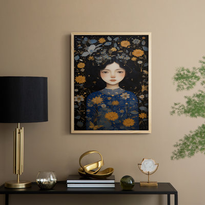 Reproduction encadrée WOMEN Series MII - bois massif