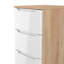 Bisma 37cm W Manufactured Wood Bedside Table-127441357