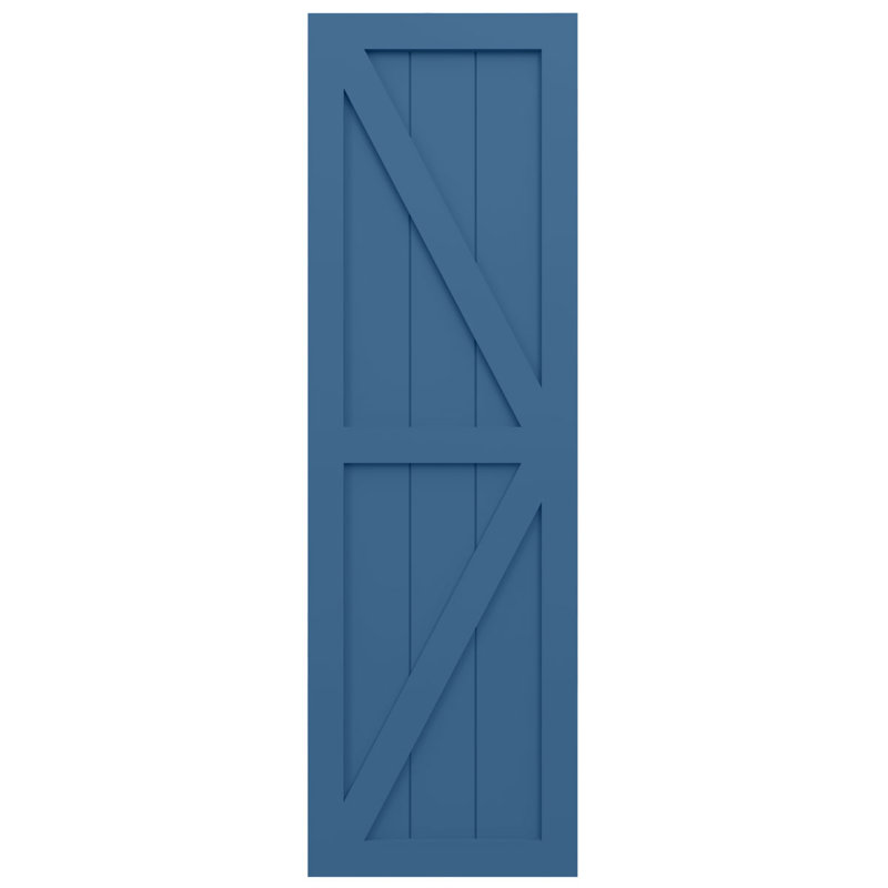 Deux volets de ferme EnduraCore Composite, Bleu séjour, 12"W, 46"H