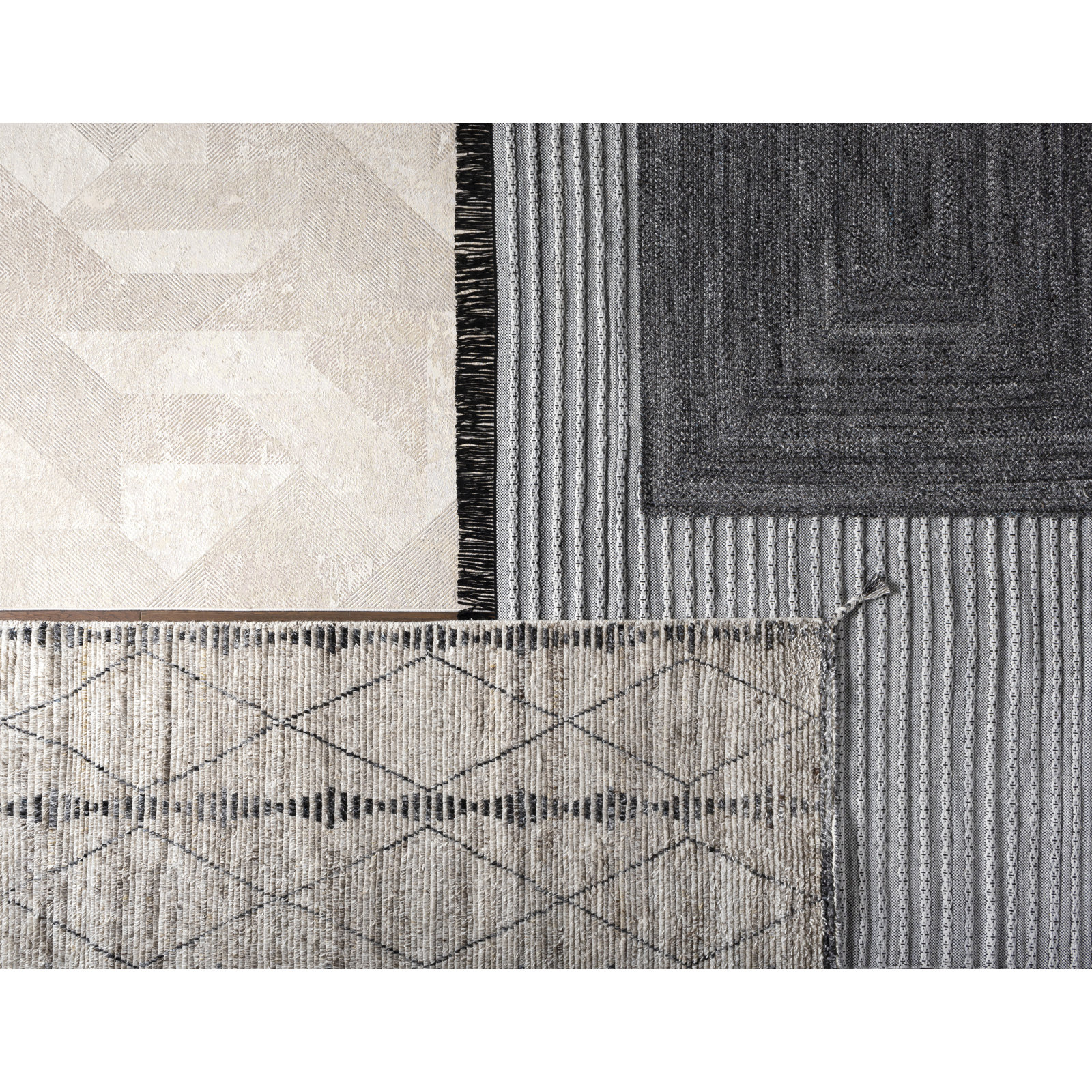 Mathias Hand-Woven Moroccan Rug, Rectangle 10' x 14'