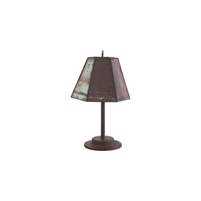 Oil Drum Hexagon Table Lamp