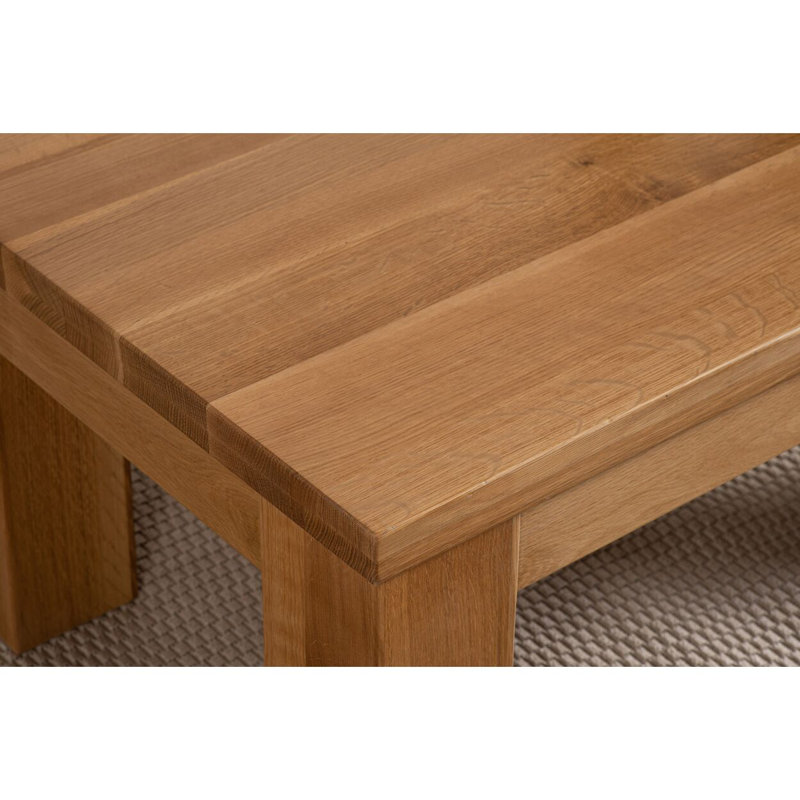 Ipava Solid Wood Four Leg Coffee Table, 42cm H x 60cm W x 92cm D