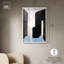 Décoration murale moderne Balance of Opposites II par Art Remedy, cadre blanc, 31 x 46-729816695-729816688