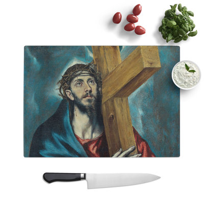 Christ Carrying the Cross by El Greco Chopping Board