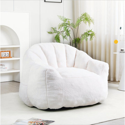 Fauteuil à billes, fauteuil à billes avec accoudoirs rembourrés de mousse à haute densité, fauteuil à billes Fauteuil à billes confortable pour adultes dans le salon, lecture dans la chambre à coucher