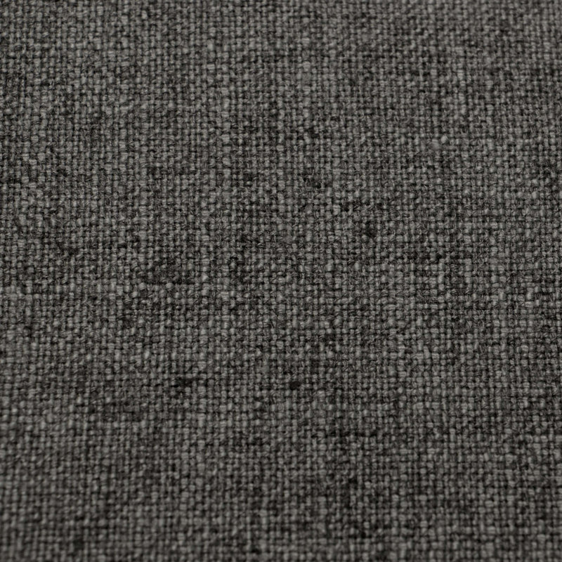 Chaise Begonia, Lin texturé gris anthracite Zuma