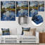 «Blue Green Summer Luxury Golf Country Club», impression d'art mural-106113908-134410205