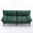 Kasy Modern style convertible sofa bed with adjustable backrest and metal legs, tufted upholstery for bedroom, living room-1245180750