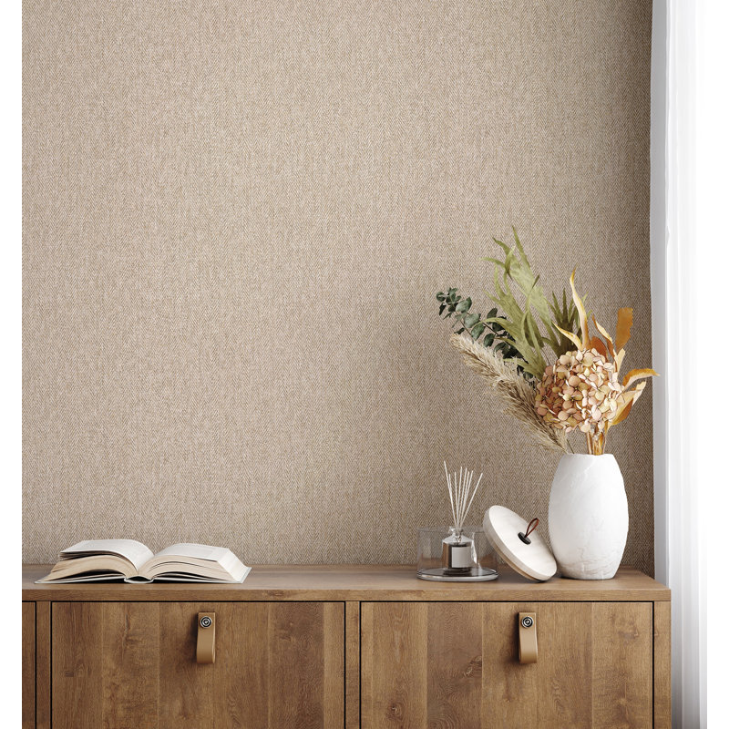 Papier peint Tyngsborough Tweed, Neutre