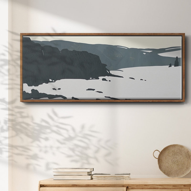 Cutter Island I - toile encadrée, H 24 po x l 60 po