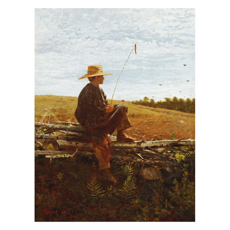 «On Guard» par Winslow Homer - Estampe numérique, H 28 po x l 22 po