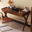Bureau moderne et simple en bois massif avec tiroirs-885877216-885877219