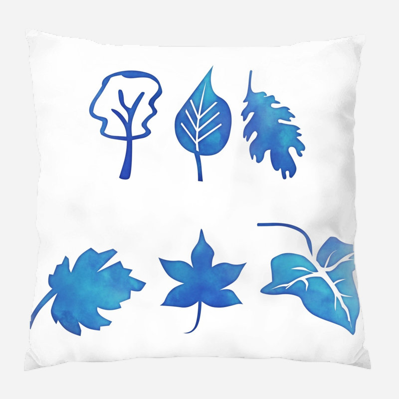 Housse et insert de coussin carré Mowry, Microsuède, Intérieur