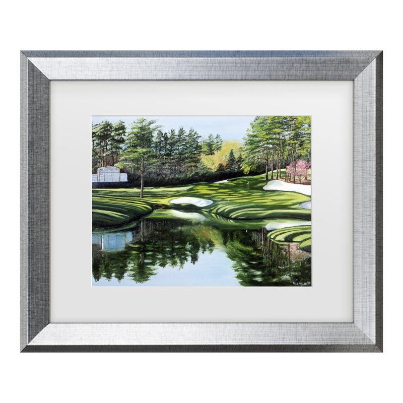 Paul Walsh, art encadré «masters», Argent, H 19,5 po x l 23,5 po x P 0,75 po