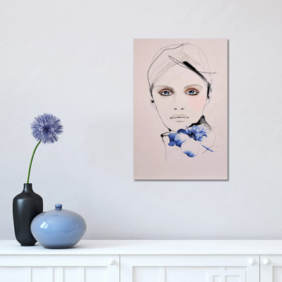 Sky Wolf by Leigh Viner - Painting on Canvas
