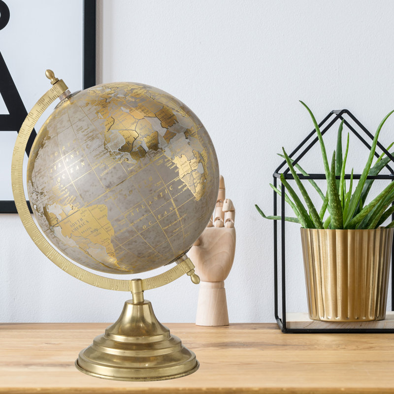 Explorers Desktop Globe, Gray