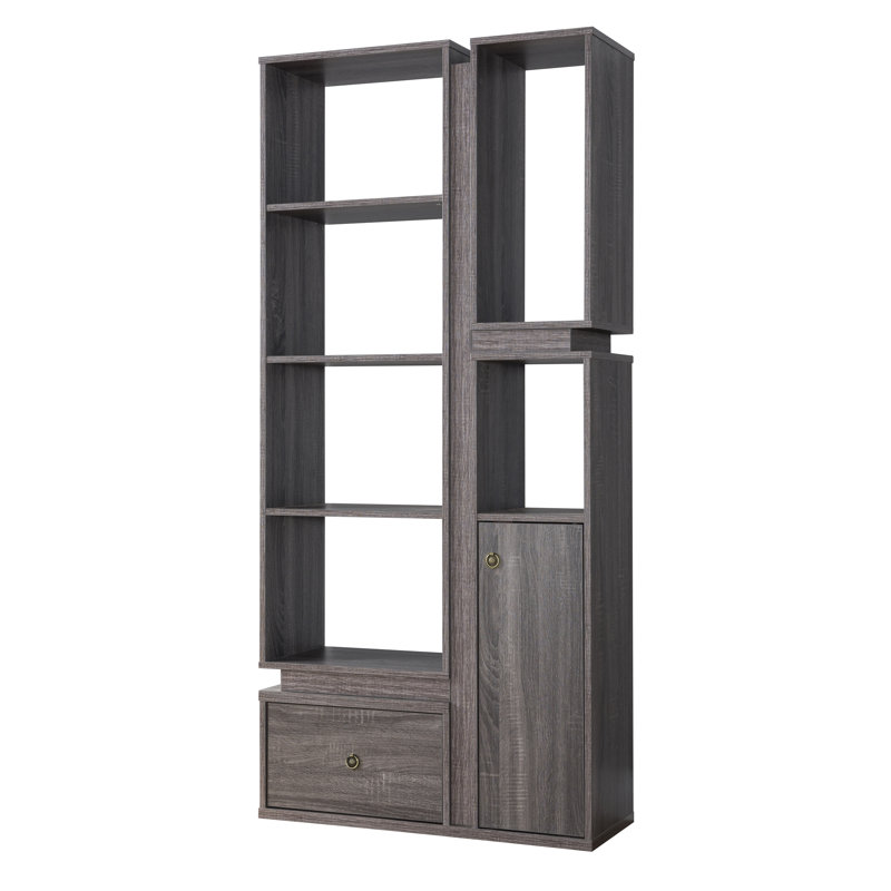 Shoaf Geometric Storage Bookcase