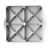 Nordic Ware 9.5" Square Non-Stick Aluminized Cakelet Pan
