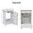 20'' Single Bathroom Vanity with Ceramic Top-97699502