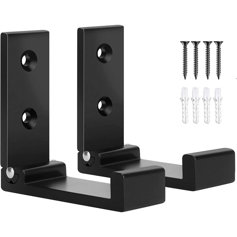 Pemberley Aluminium Wall Wall Hook, Black