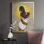 «Her Love», toile encadrée de qualité supérieure - prête à être accrochée-57151531-57151702