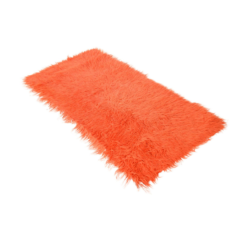 Tapis de couloir orange Ottilie