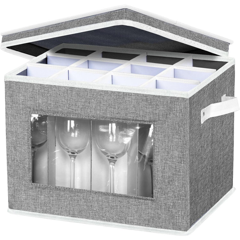 Fabric Stemware Storage