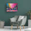 Art mural sur toile tendue - "Cactus mexicain et plantes grasses" par Imagine It Images pour décor de salon, de chambre à coucher ou de bureau - 35 x 47