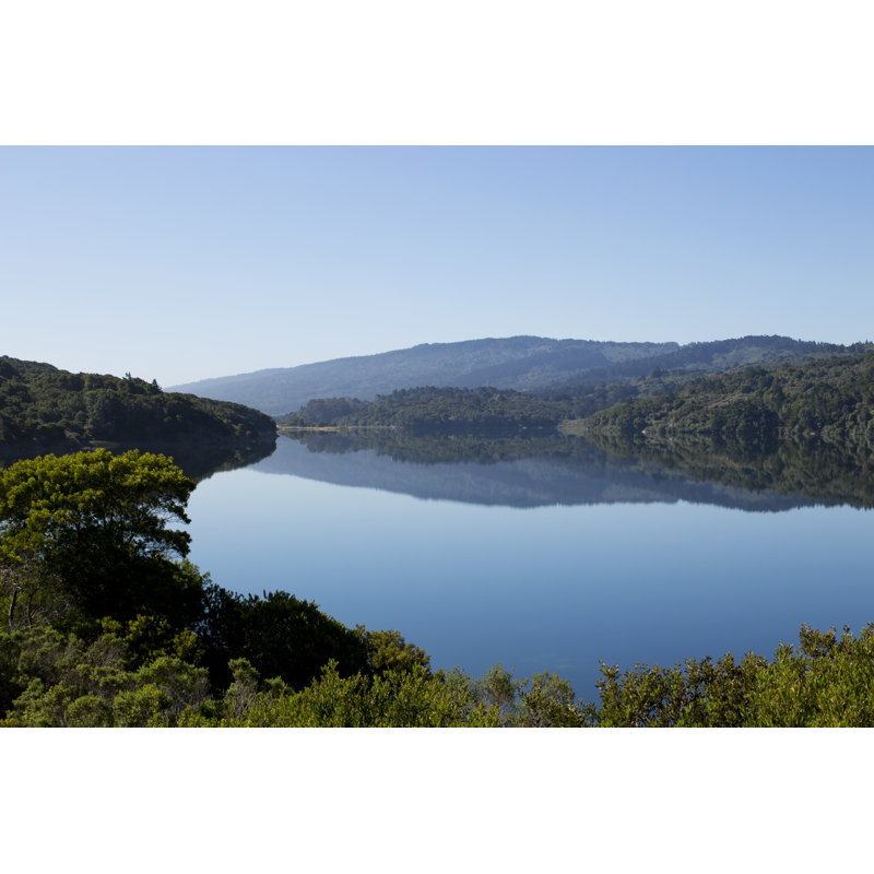 Crystal Springs Reservoir by SawBear - Wrapped Canvas Print, 30cm H x 46cm W x 3.8cm D
