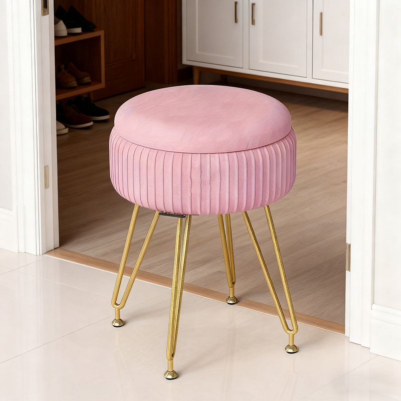 Metal Accent Stool