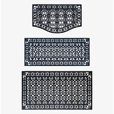 Ambrianna Non-Slip Outdoor Doormat