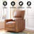 Stazia Faux Leather Recliner