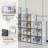 Stackable Shoe Boxes, 12-Pack With Lids