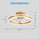 Desnoyer 19.7 inch Smart APP Low Profile Ceiling Fan Remote Control 6-Speed Flush Mount LED Lighting