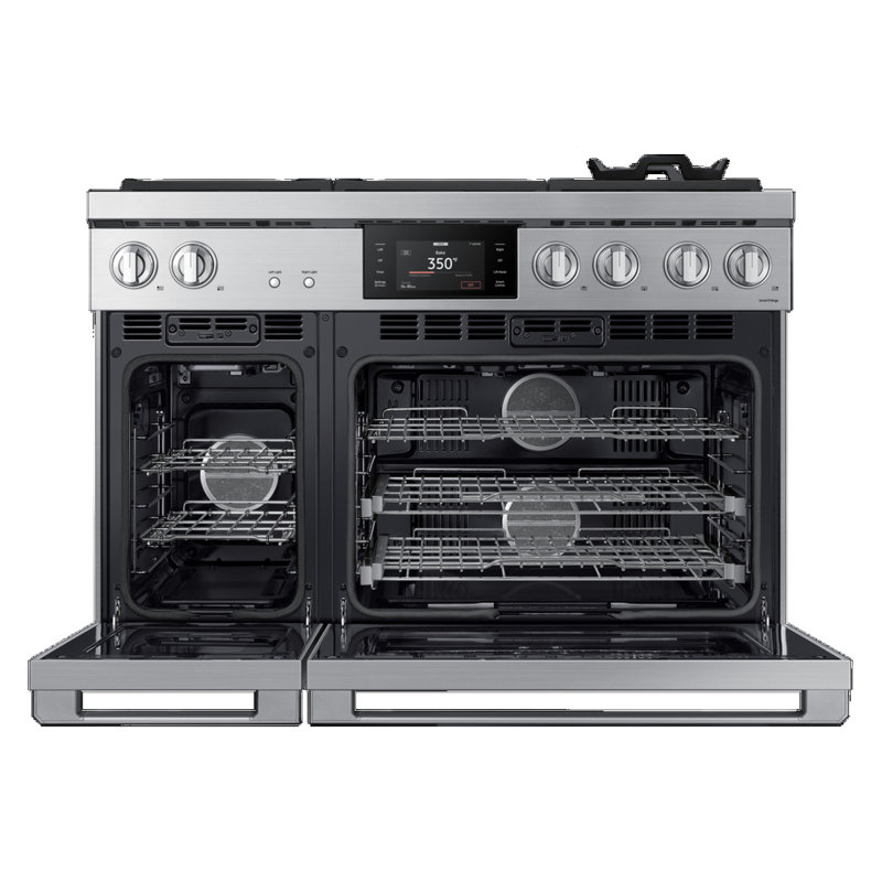 48" Pro-Range 6 Burners, Transitional, Silver, Natural Gas/Liquid Propane