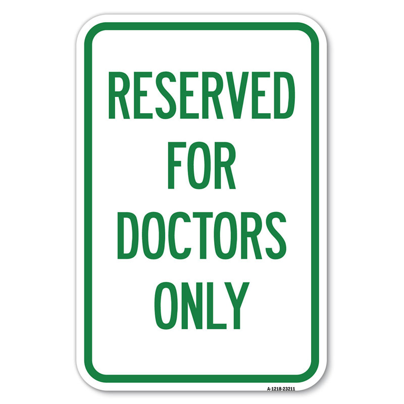 Réservé aux médecins seulement / 23211, H 18 po x l 12 po x P 1 po