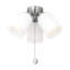 Visual Comfort Fan 3-light Dimmable Emile Ceiling Fan Light Kit in Midnight Black finish-1881264773