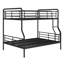 Lit double superposé au-dessus de grand lit double en métal-2044626022
