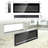 60" Recessed And Wall Mounted Fireplace