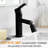 360-degree Swivel Sprayer Bathroom Faucet Head Splash-proof,dual Function 2 Water Flow Sprayer Modes Faucet,matte Black